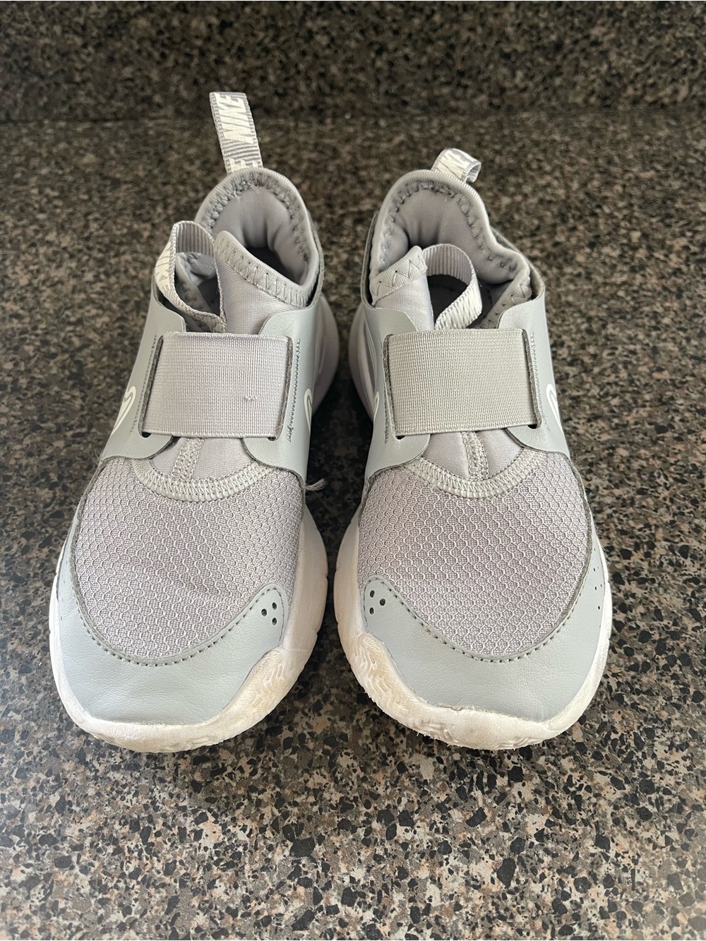 Nike Kids Light Grey Slip-On Sneakers 11c